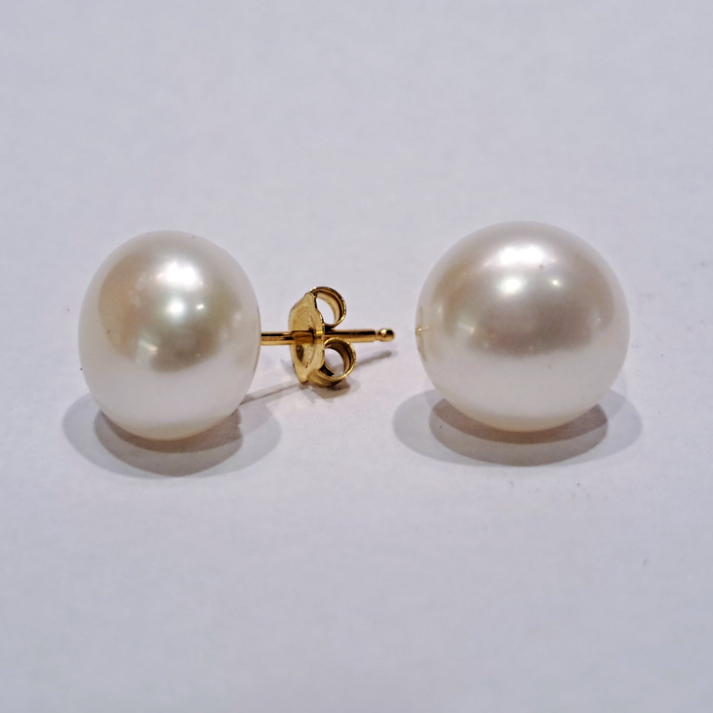 18K Gold earrings with pearls (II)