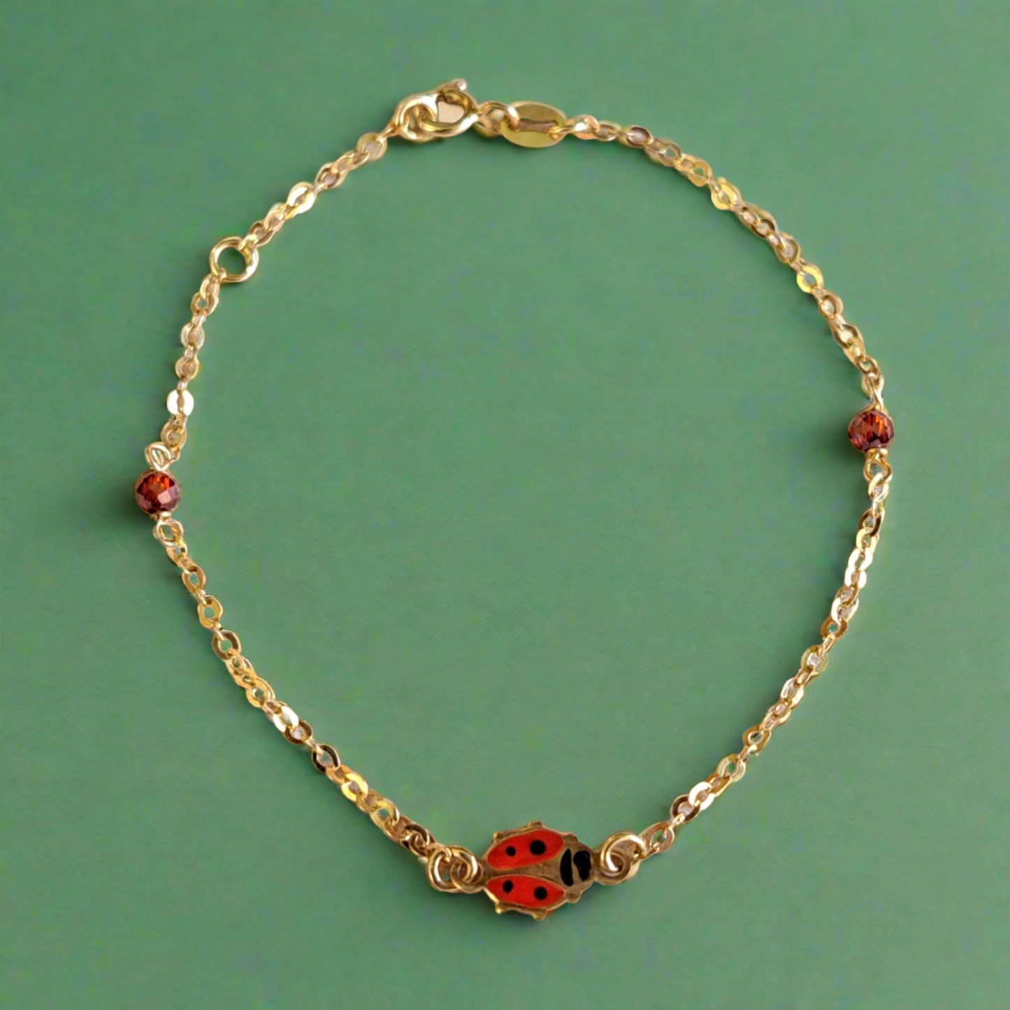 14K Gold bracelet with a lady bag - Katerina Roukouna