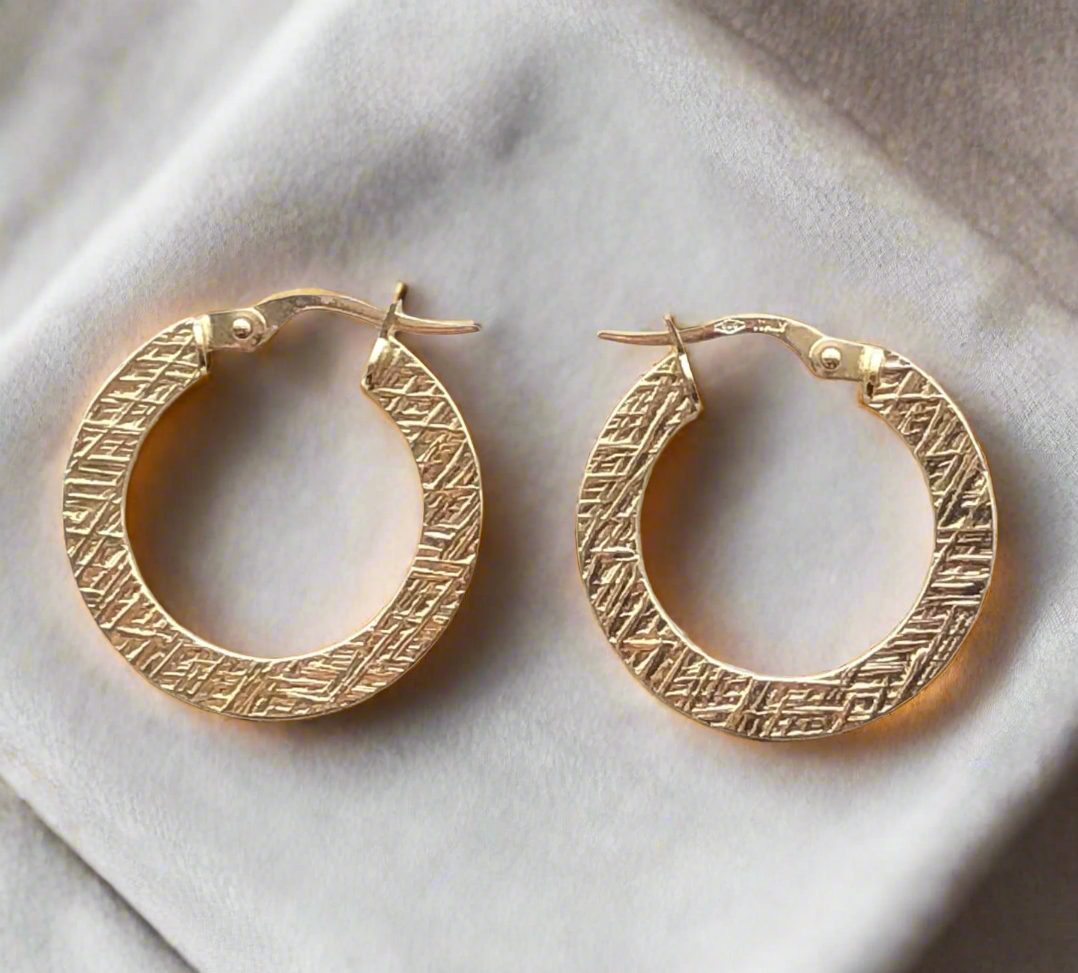 Hoops 14K Gold (II) - Katerina Roukouna