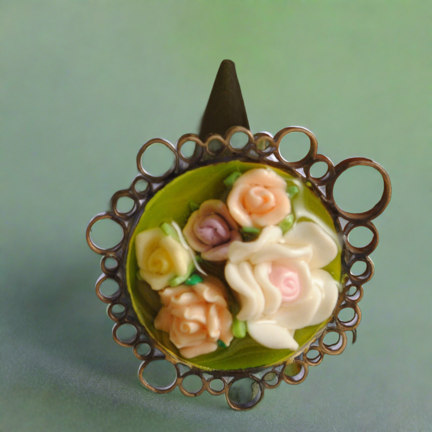 "Garden''sterling silver ring - Katerina Roukouna