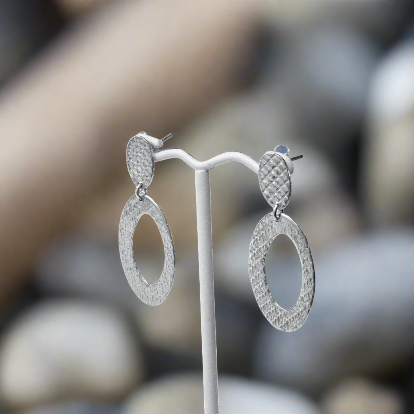RAINFALL Silver Earrings - Katerina Roukouna