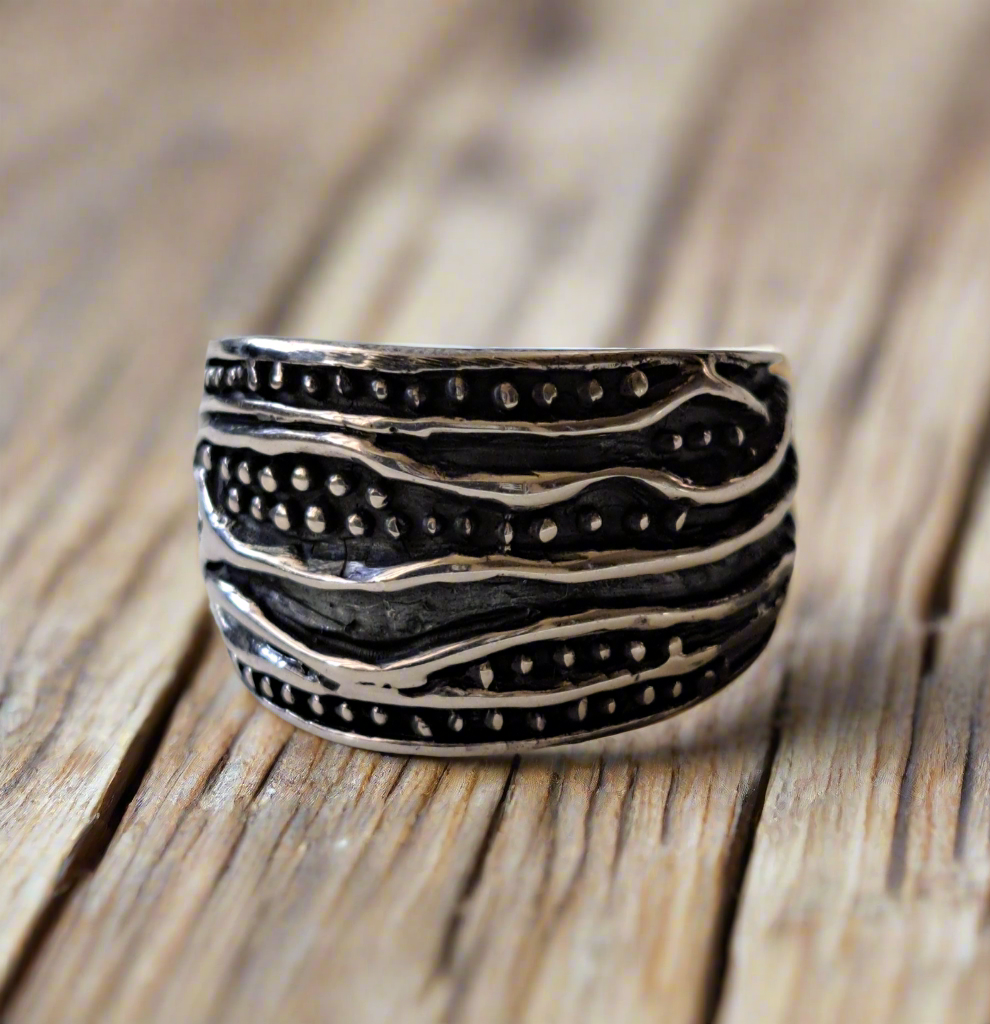 Vintage sterling silver ring - Katerina Roukouna