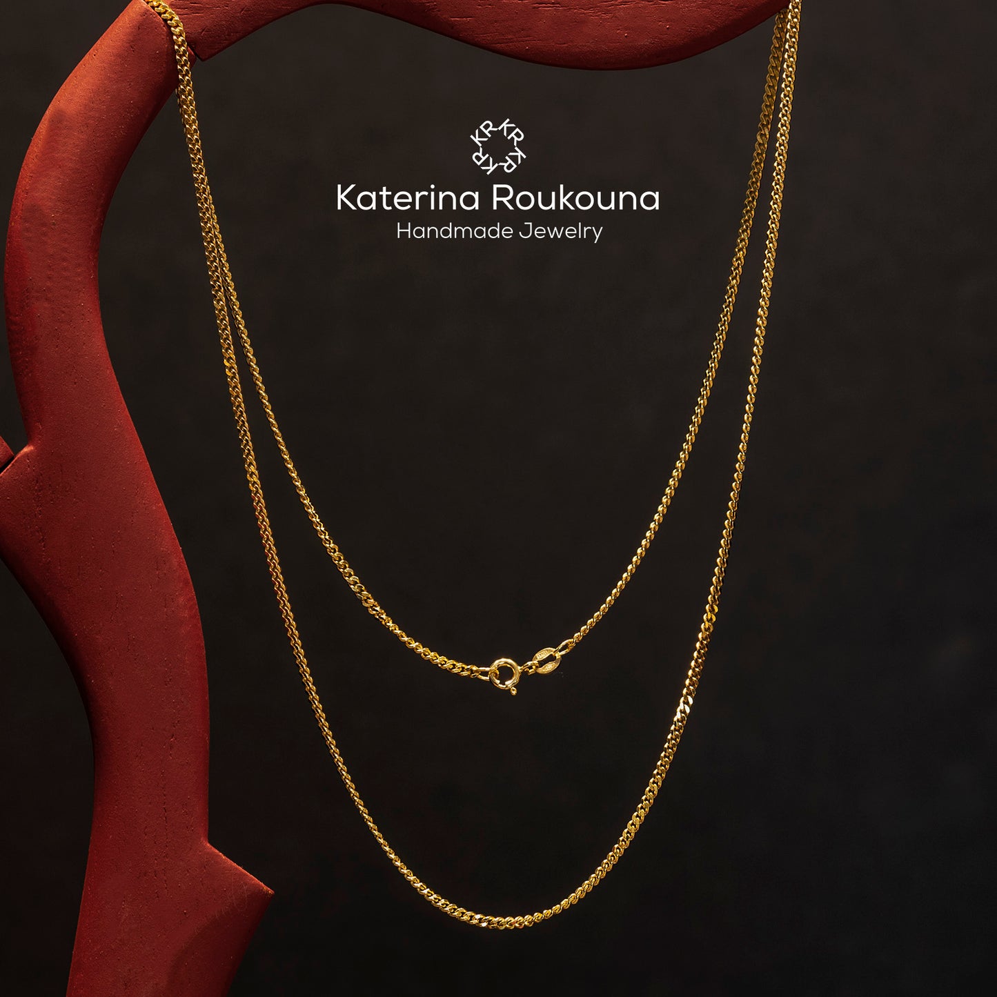 18K Gold chain- gourmet (II)
