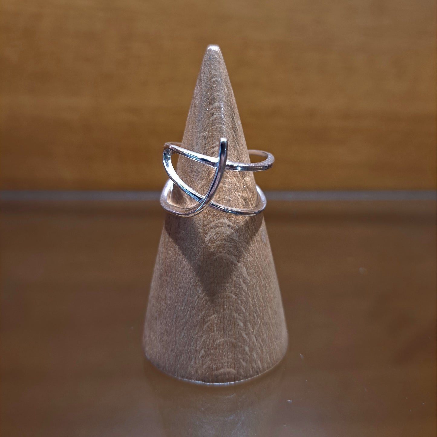Sterling silver ring -A