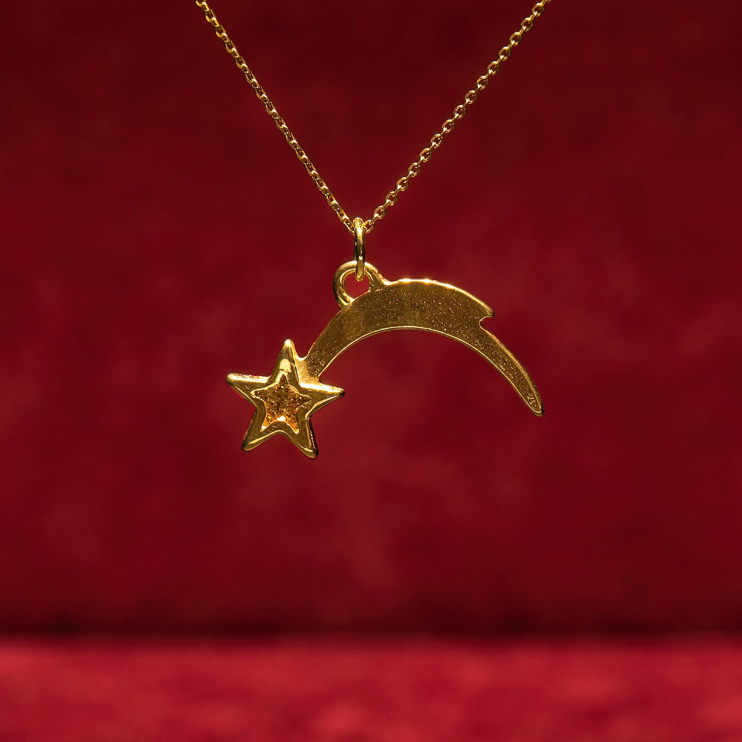 Falling star lucky charm