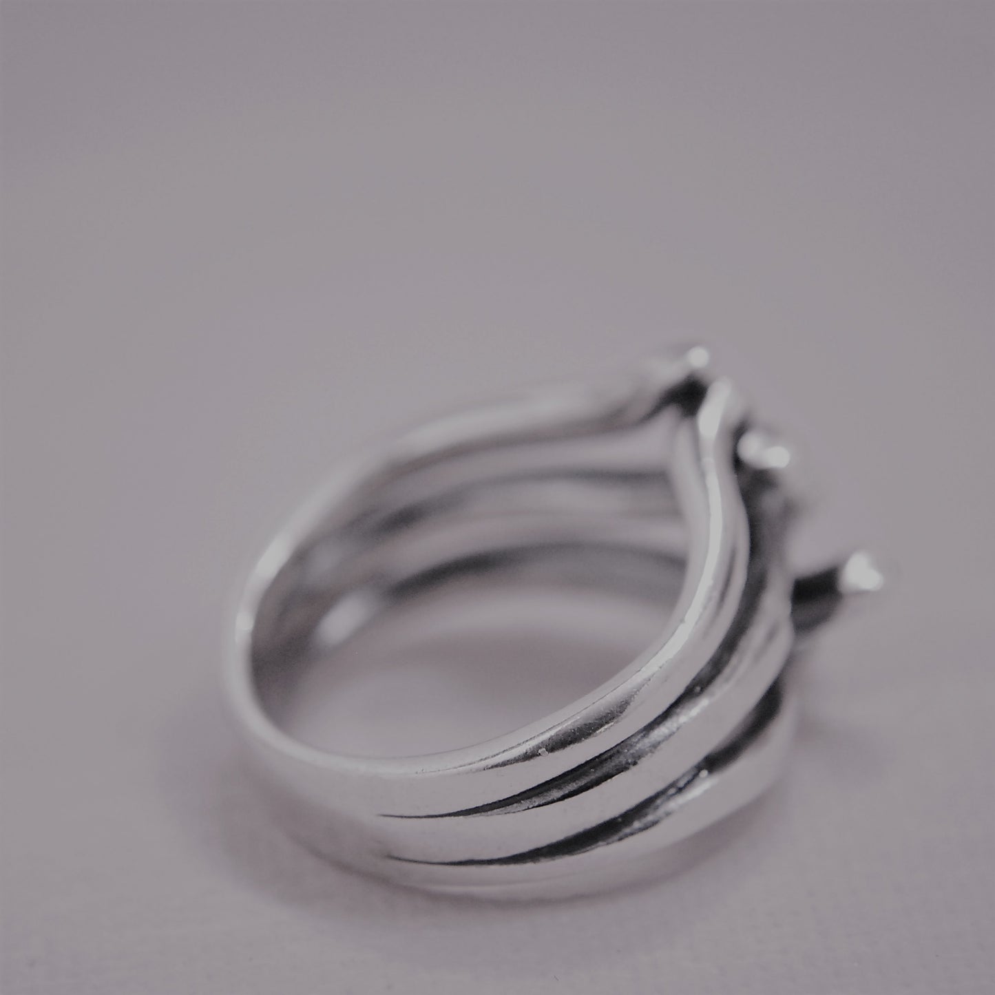 "Branches" sterling silver ring - Katerina Roukouna