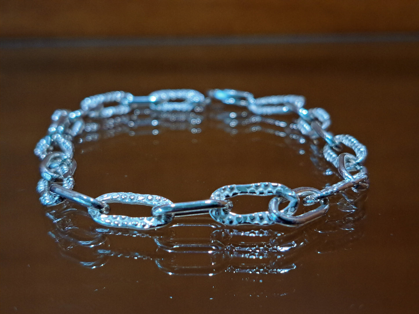Sterling silver bracelet- chain