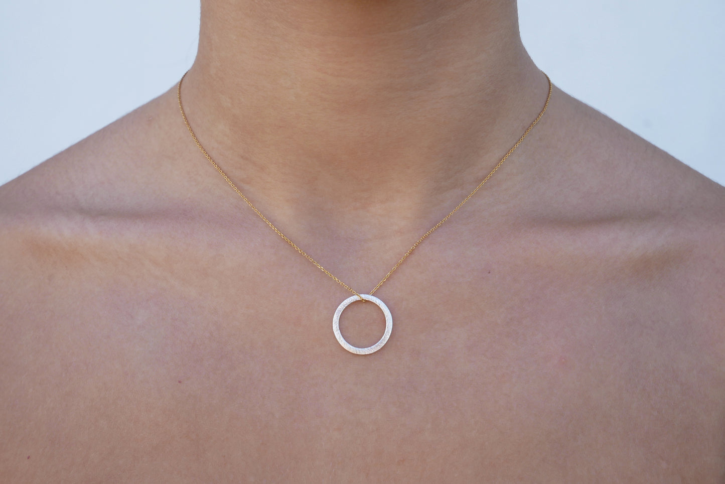 TIny Circle of Life Necklace - Katerina Roukouna