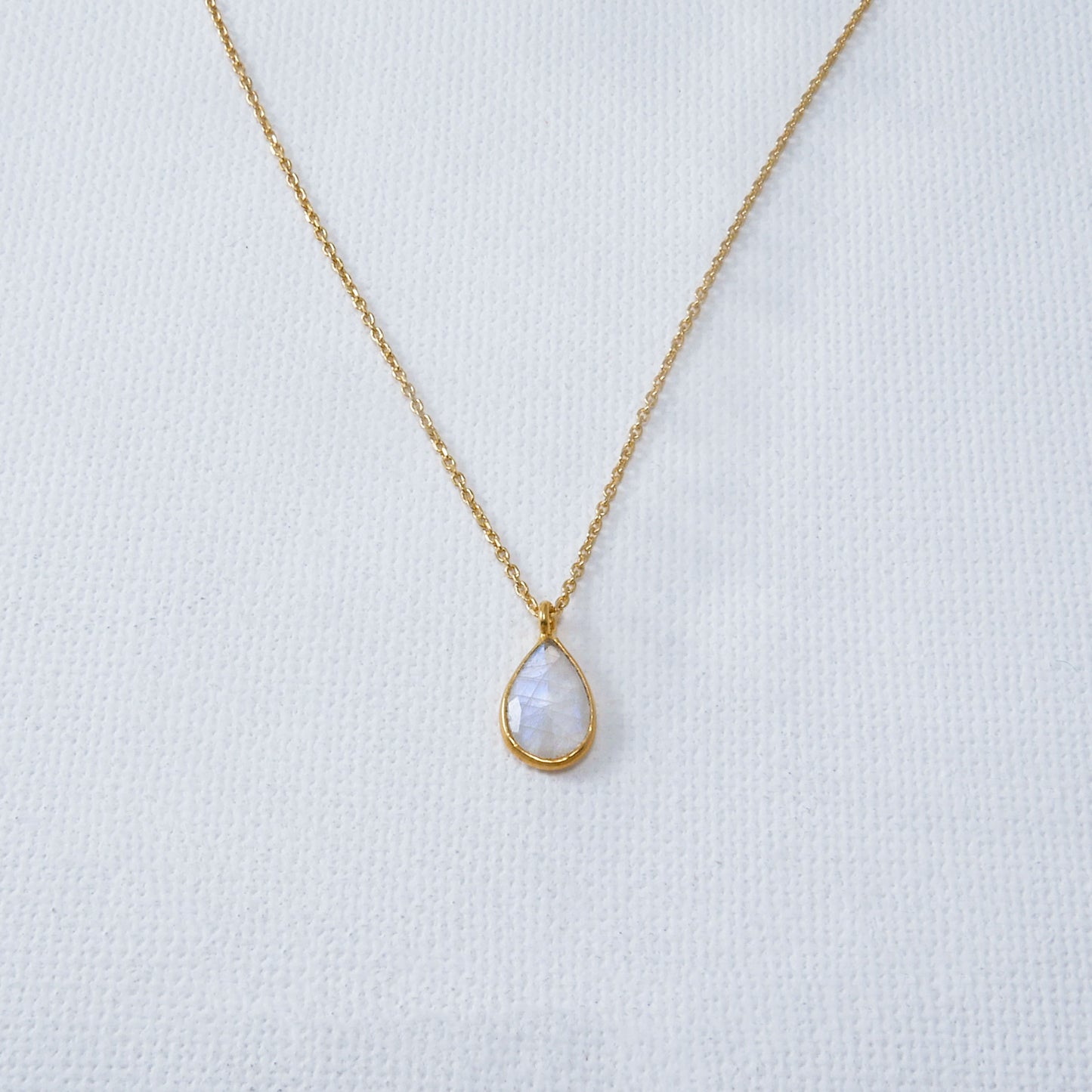 Moonstone Drop Pendant