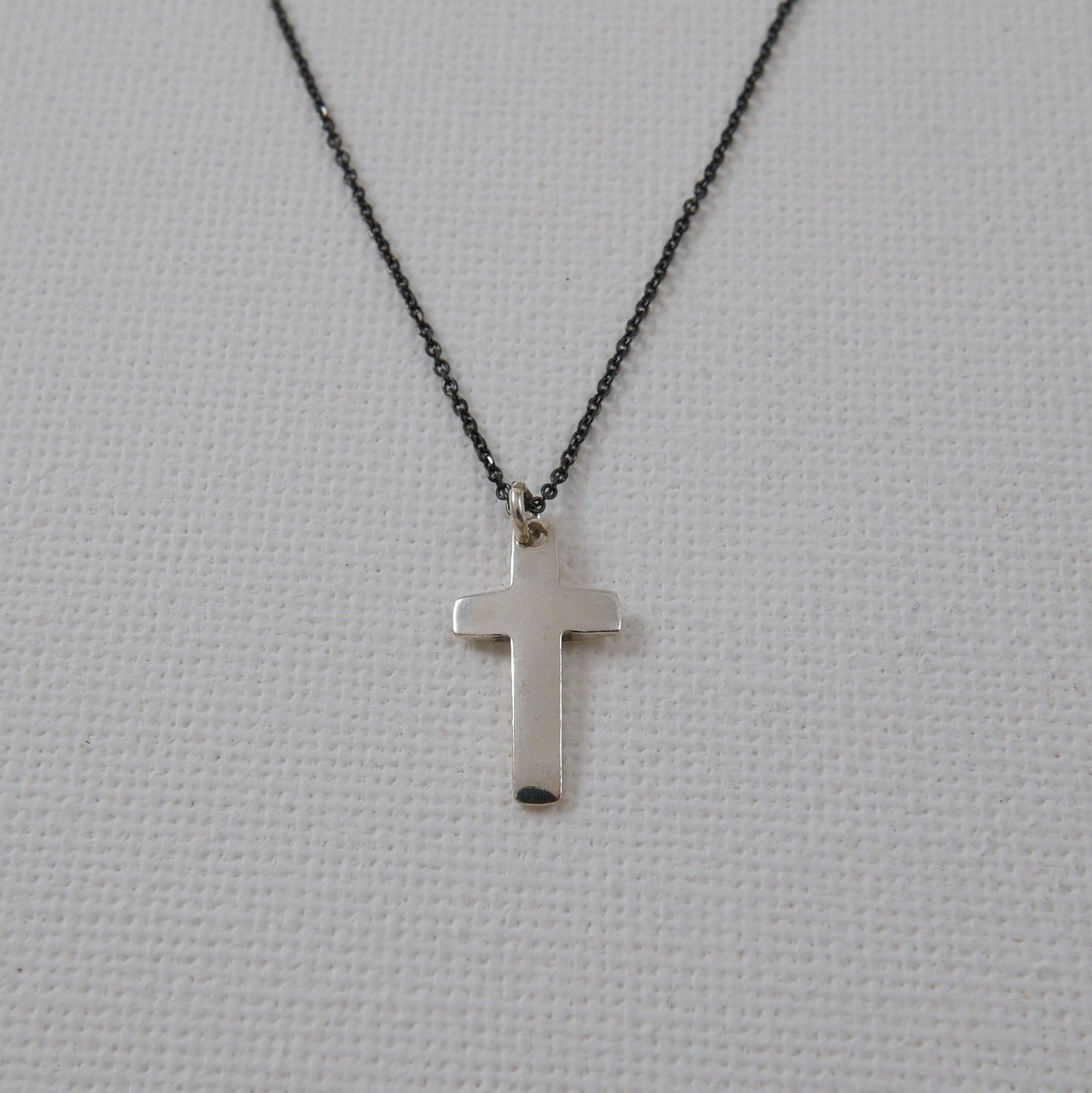 Thin Gold Plated Cross - Katerina Roukouna
