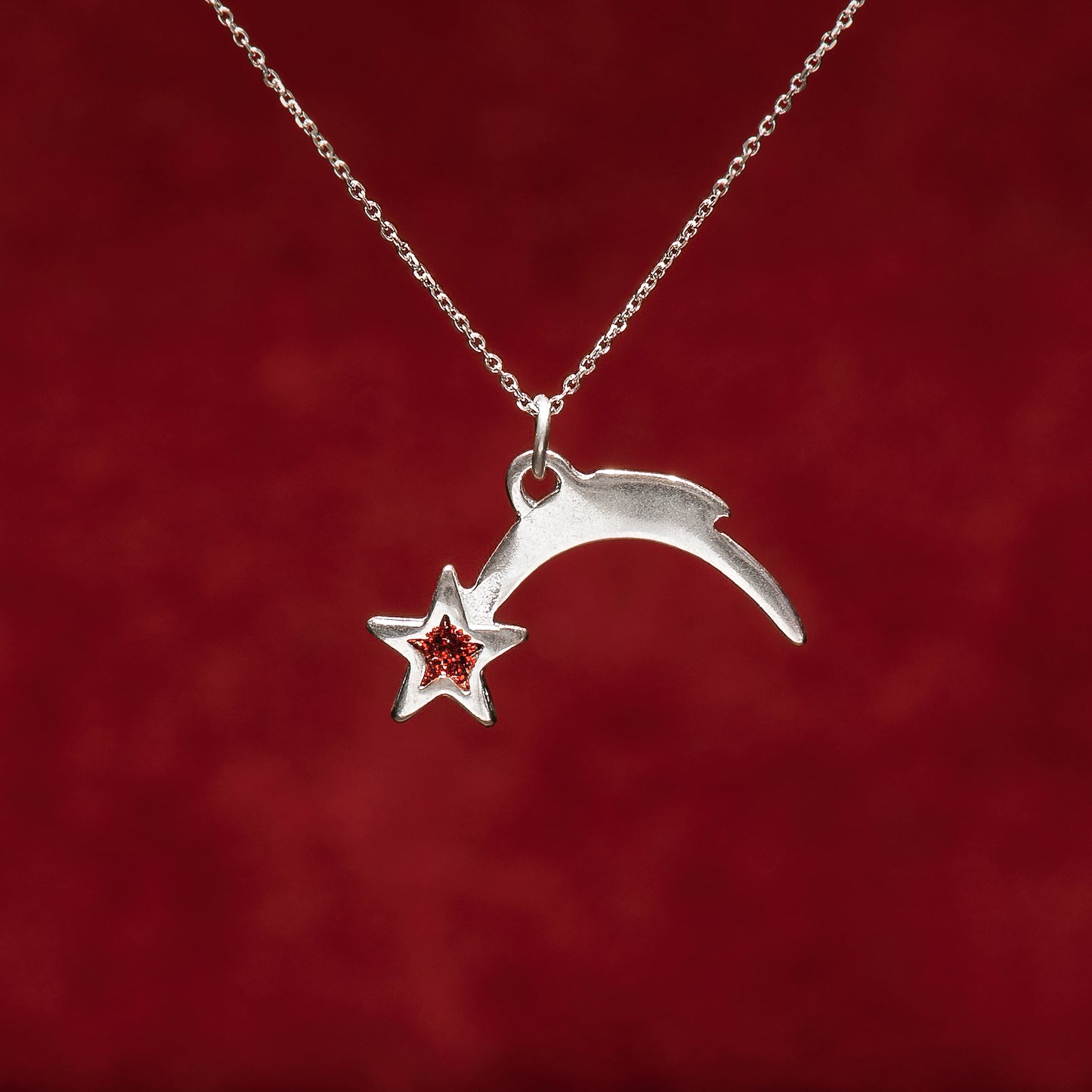 Falling star lucky charm
