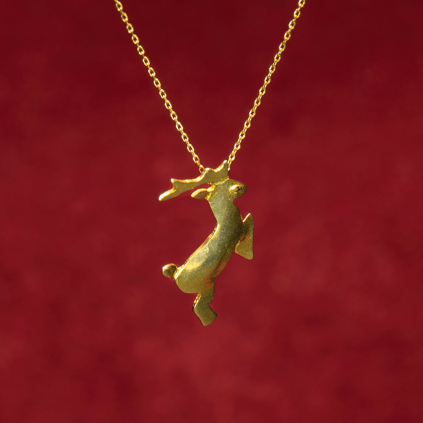 Little reinder pendant - Katerina Roukouna
