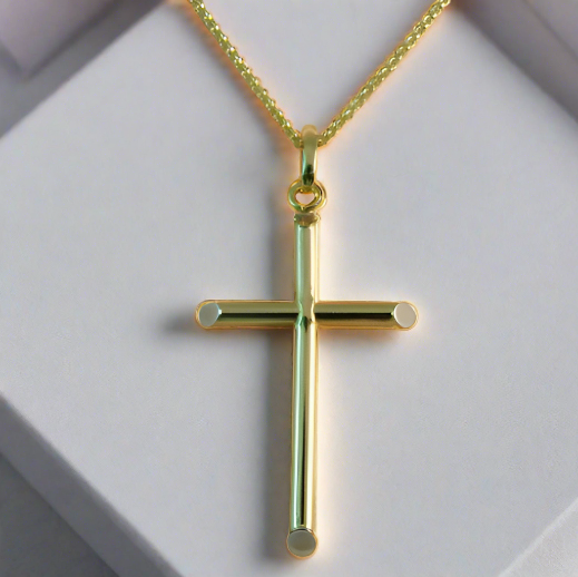 14K Gold Cross