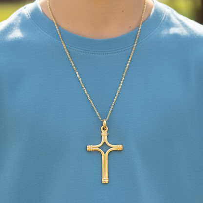 18Κ Gold Cross - Katerina Roukouna