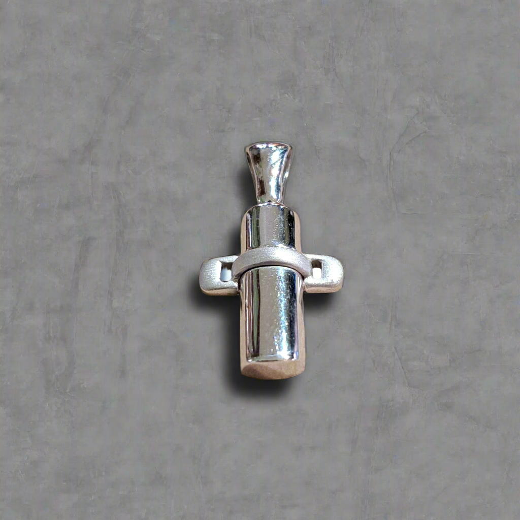 18Κ White gold cross (III)