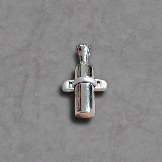 18Κ White gold cross (III)