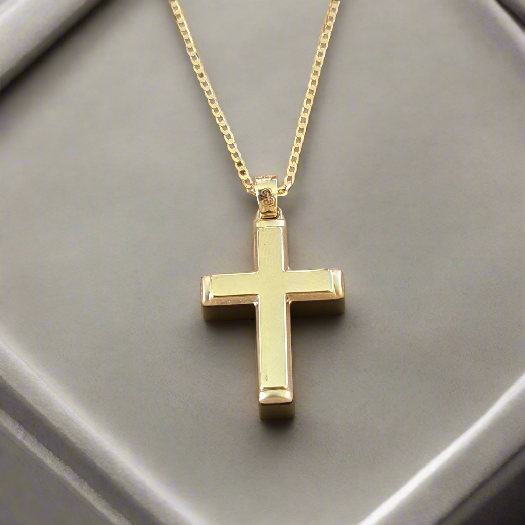 14K Gold cross