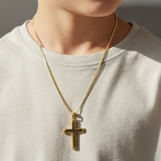 14K Gold cross