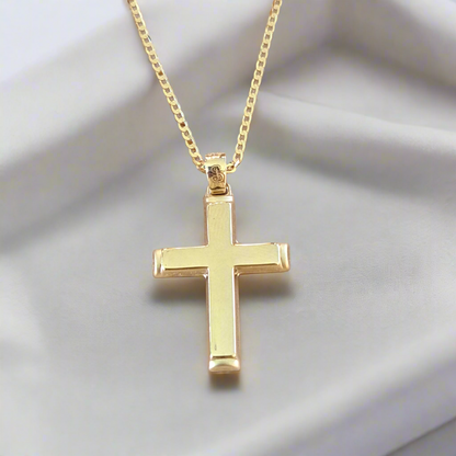 14K Gold cross