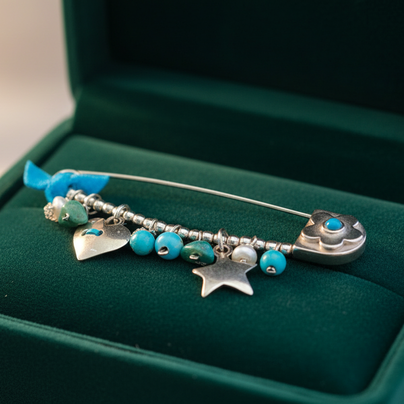 Baby pin charm (I)