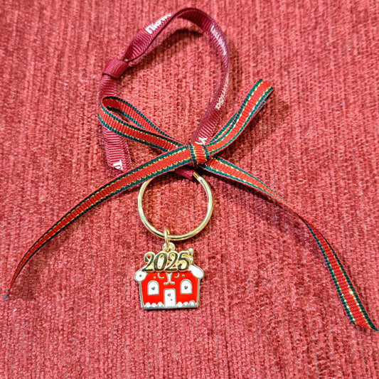 Red House- key chain lucky charm