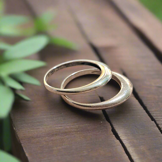 Sterling silver ring-minimal