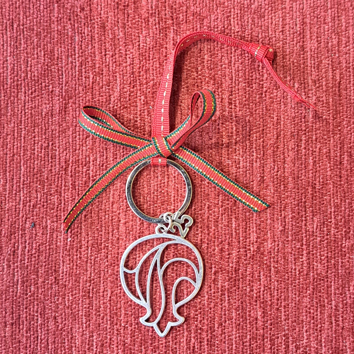 Pomegranate key chain- lucky charm 2025