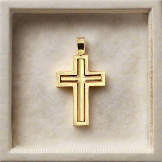14K  Gold cross- (II)