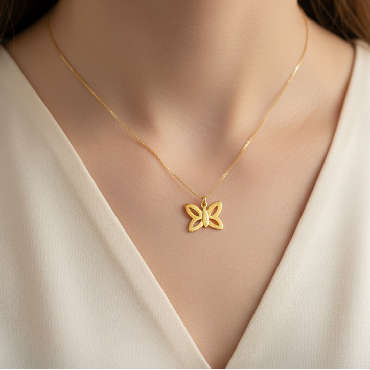 Butterfly Necklace (I) - Katerina Roukouna