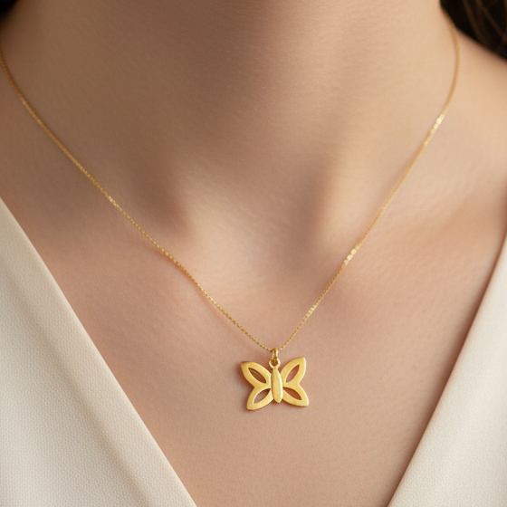 Butterfly Necklace (I) - Katerina Roukouna