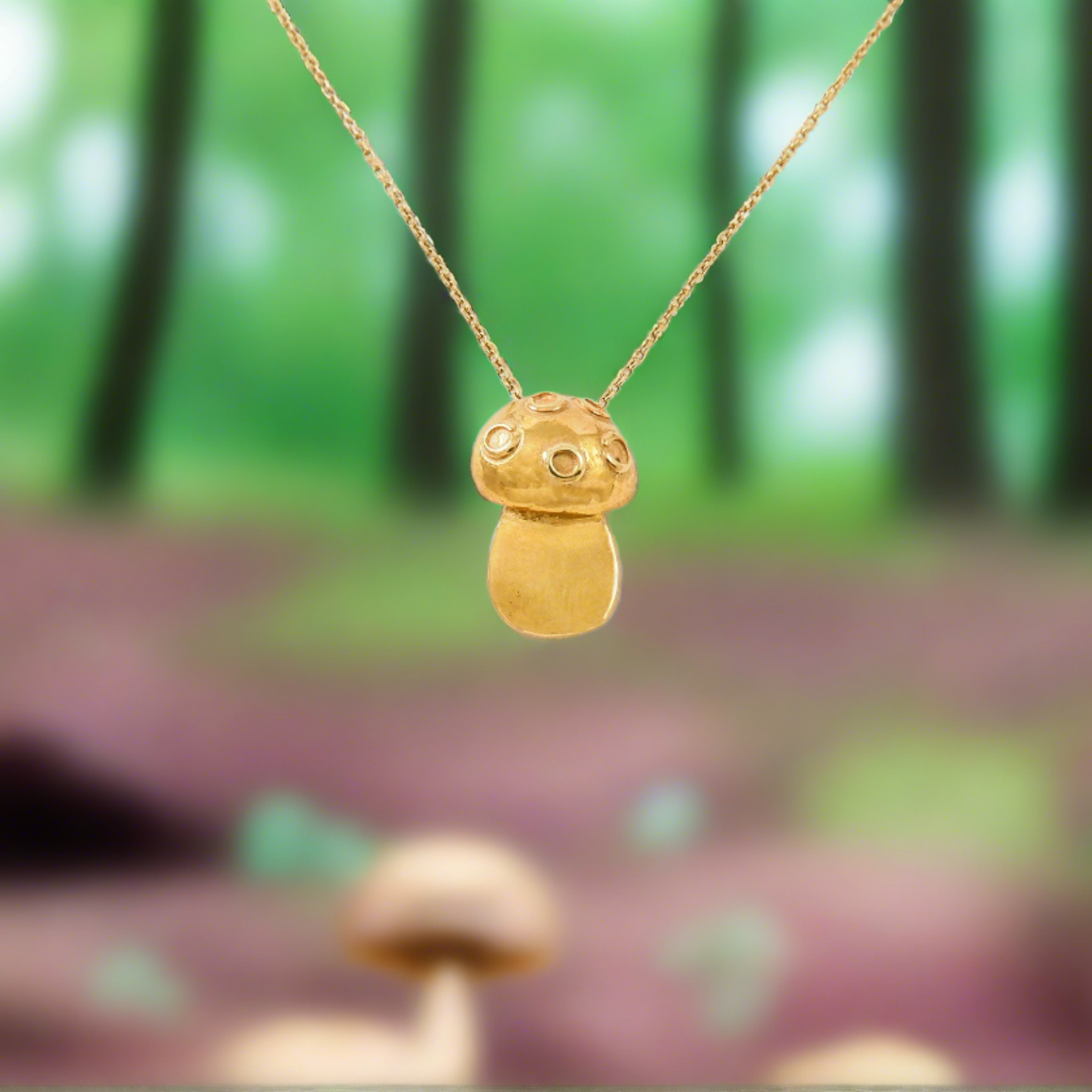 Mushroom Necklace - Katerina Roukouna