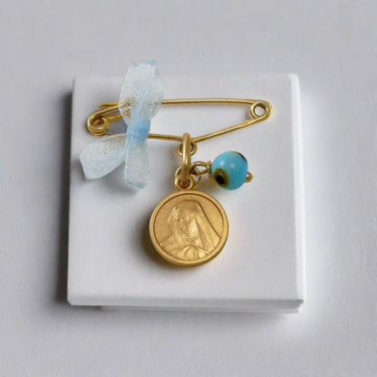 14K Gold Baby Pin - Coin Mary