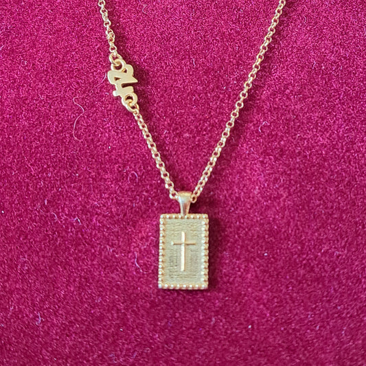Cross. Necklace Lucky charm 2024