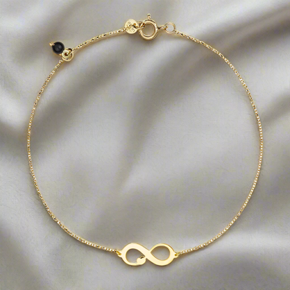 14K bracelet with the symbol of Infinity