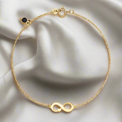 14K bracelet with the symbol of Infinity