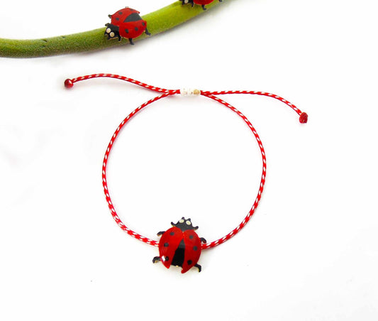 Ladybug bracelet