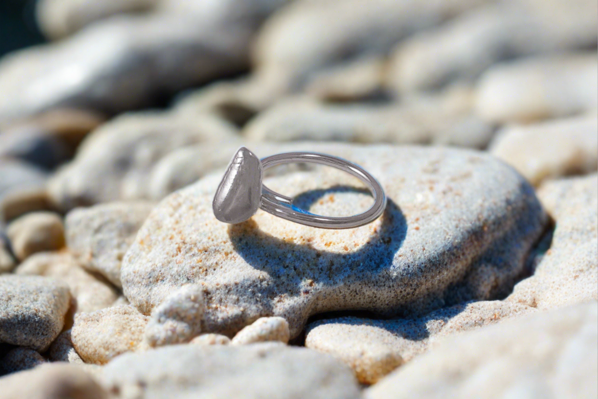 Seashell Silver Ring (I) - Katerina Roukouna