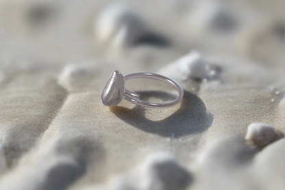 Seashell Silver Ring (I) - Katerina Roukouna