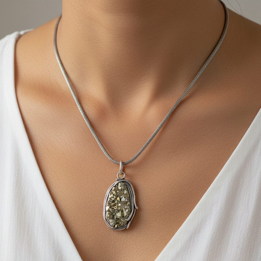 Antique with Pyrite - Katerina Roukouna