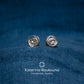 Tiny Spiral Stud Earrings - Katerina Roukouna