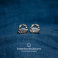 Tiny Crab Stud Earrings - Katerina Roukouna