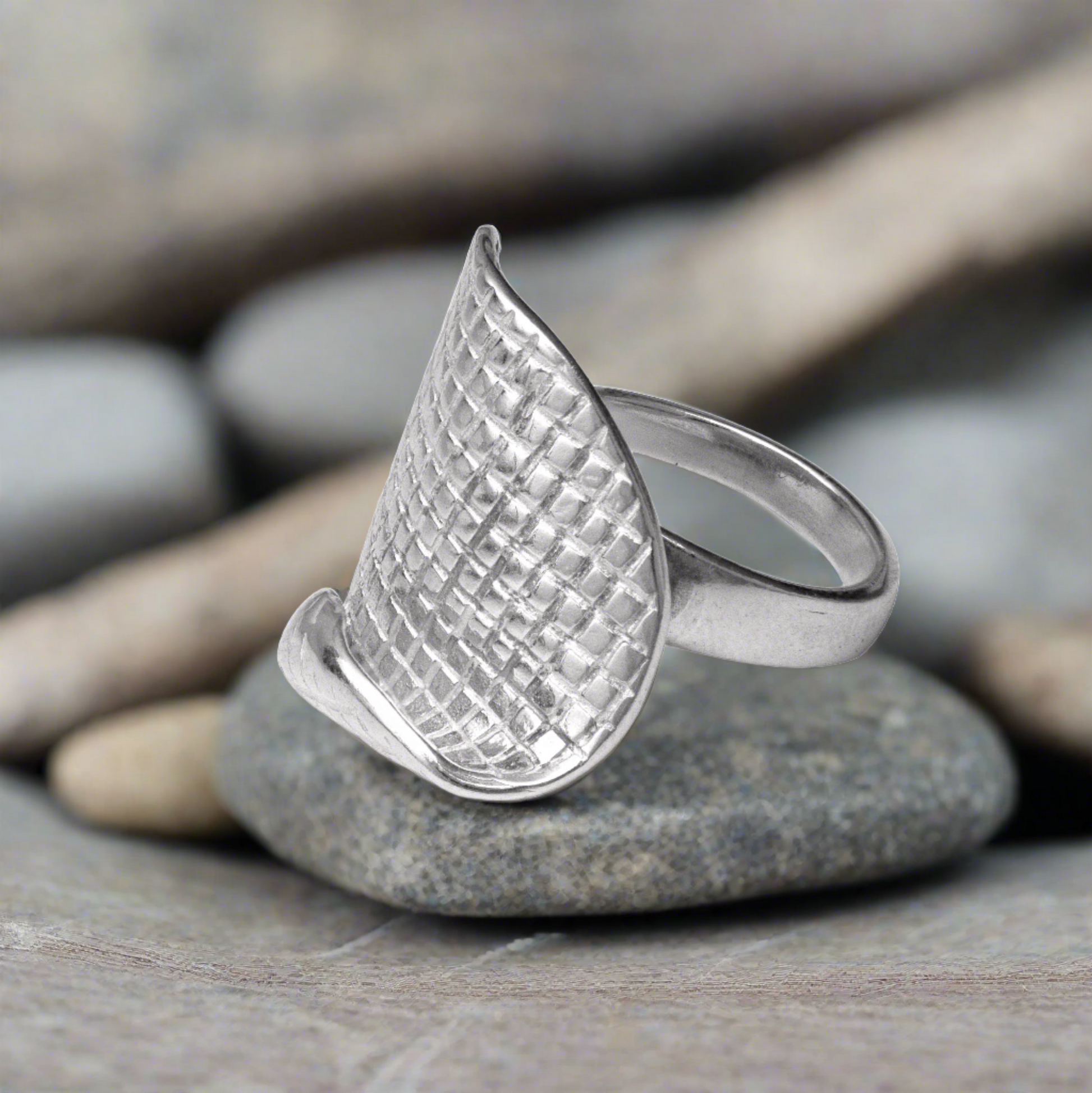 UNFOLD Silver Ring - Katerina Roukouna