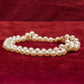 Pearls with 18K gold clasp