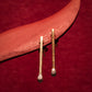 18K Gold earrings-matches