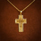 Handmade 18k (double) Cross