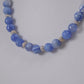Blue Agates and Sterling Silver Necklace - Katerina Roukouna