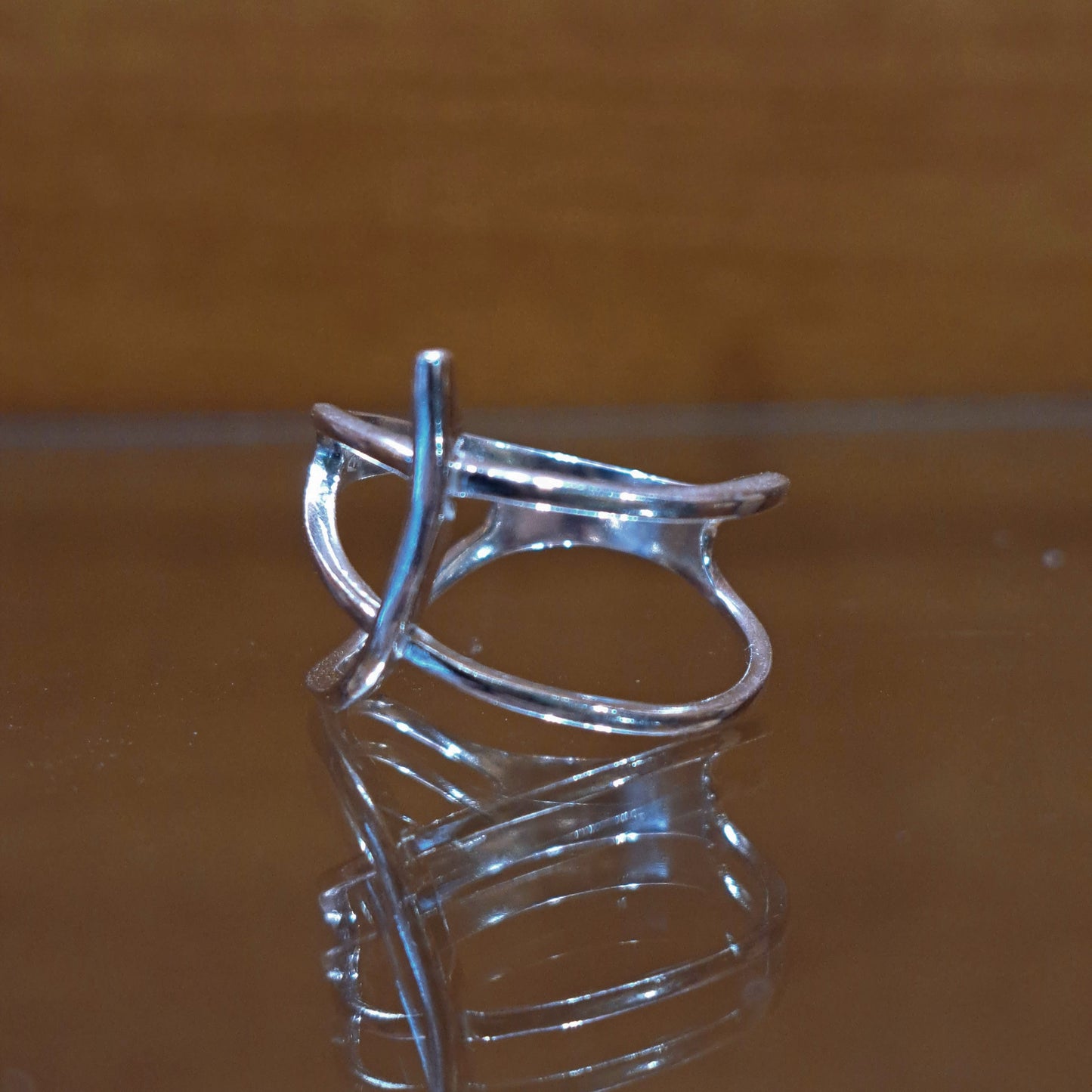 Sterling silver ring -A