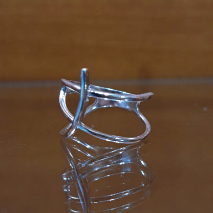 Ασημένιο δαχτυλίδι - Α