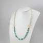 Pearls & Amazonite Necklace - Katerina Roukouna