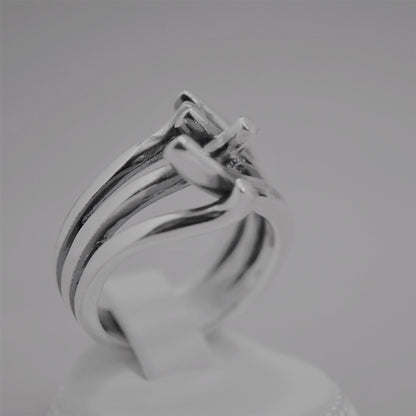 "Branches" sterling silver ring